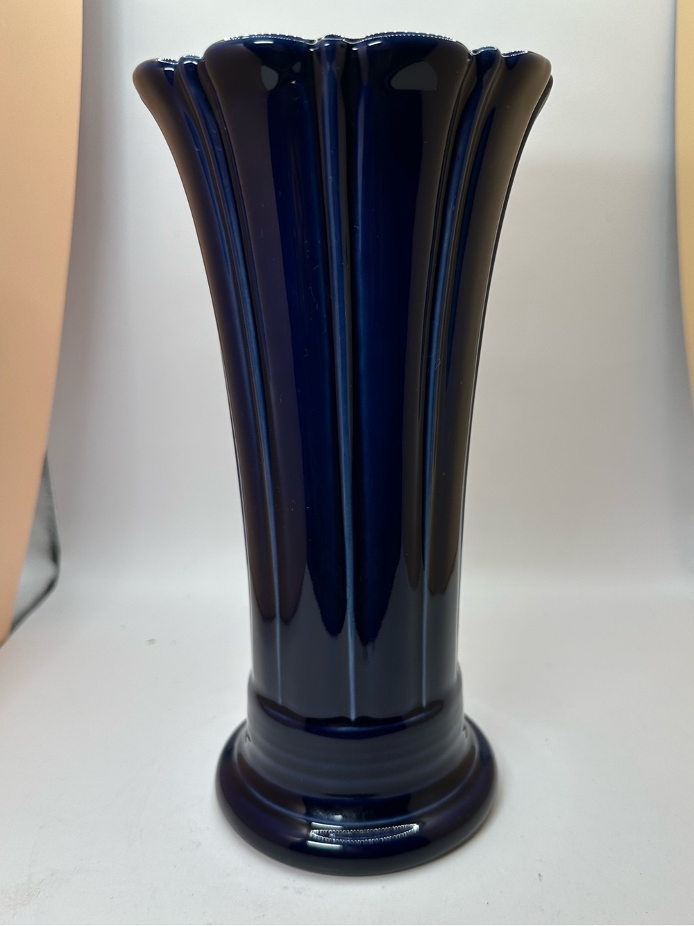 Fiesta Medium Flared Vase 9 5/8" Fiestaware Cobalt